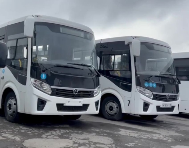 <i>Автопарк Северной Осетии пополнили 92 новых автобуса</i>
