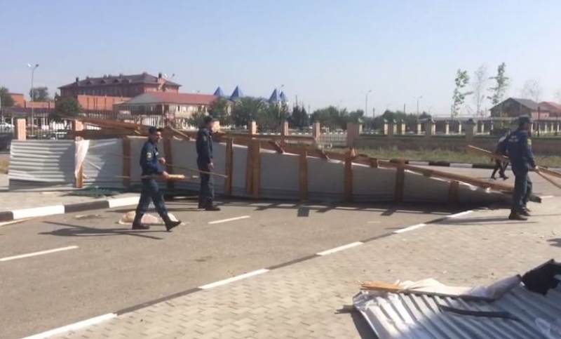 Много бед натворила природная стихия в Чечне 28 августа Много бед натворила природная стихия в Чечне 28 августа