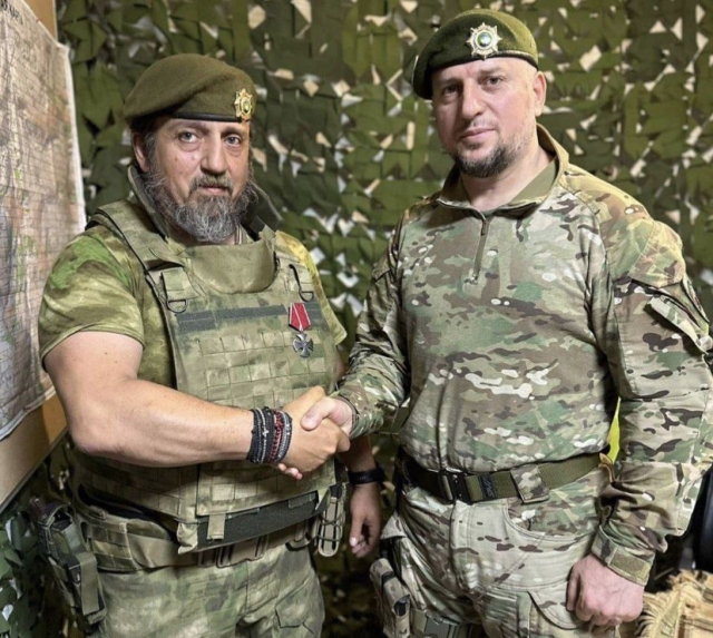 <i>Командир чеченского «Ахмата» посвятил пост погибшему брату — греку Панагиотидису</i>