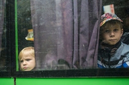 В Чечню на реабилитацию доставили детей Донбасса