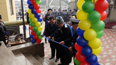 В станице Курской торжественно открыли казачью управу