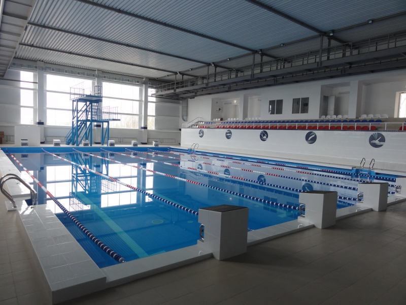 Новый плавательный бассейн в селе Александровском Ставрополья