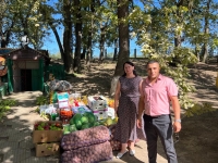 Турки-месхетинцы Курского округа оказали гуманитарную помощь социальным учреждениям