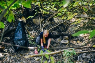 Полсотни экоактивистов Ставрополя убрали прибрежную зону реки Ташла