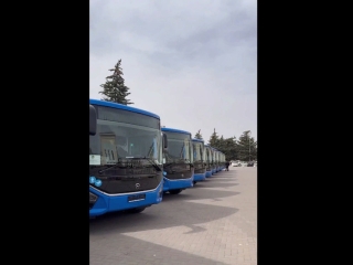 Автопарк столицы КЧР пополнился 19 современными отечественными автобусами