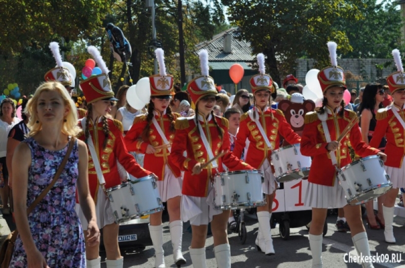 Парад выпускников впервые состоялся в Черкесске