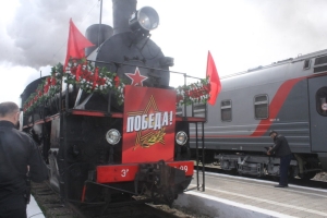 В Чечню прибудет ретропоезд «Победа» на паровой тяге