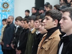В Чечне открыли филиал Центра военно-спортивной подготовки молодежи. Видео