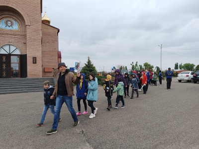 Краеведческая экскурсия по Михайловску прошла для воспитанников отряда Братства православных следопытов