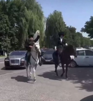 В Чечне заметили свадебный кортеж с 14-ю Rolls-Royce