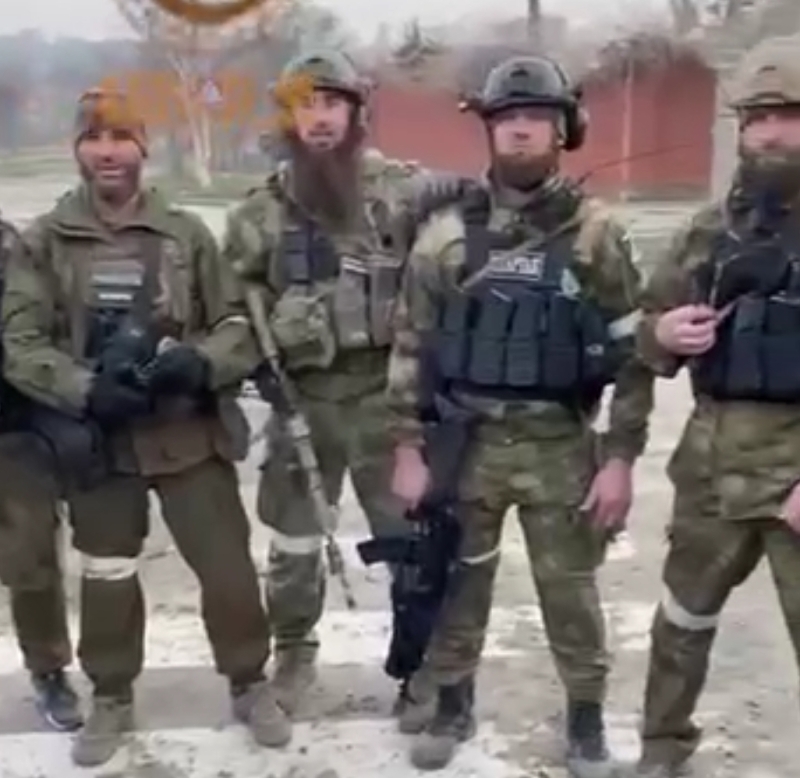 Бойцы из Чечни наладили "трансфер" нациков к Бандере