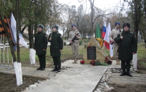 В селе Прасковея увековечили память семи красноармейцев