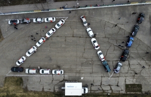 Автопробег в поддержку российской армии прошел в Предгорье