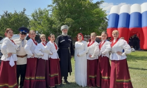 Ставропольские казаки отметили День наурской казачки в Чеченской Республики