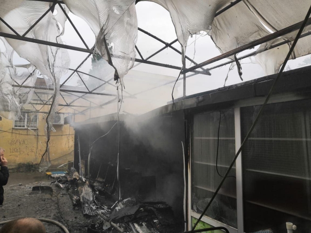 <i>Ночной пожар на Центральном рынке Ессентуков обошёлся без пострадавших</i>
