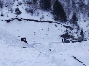 «Дагестанавтодор» предупредил водителей о сходе трёх лавин из-за потепления