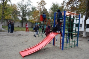 Детский санаторий «Журавлик» получил спортивно-игровые площадки в подарок от ставропольских гидроэнергетиков