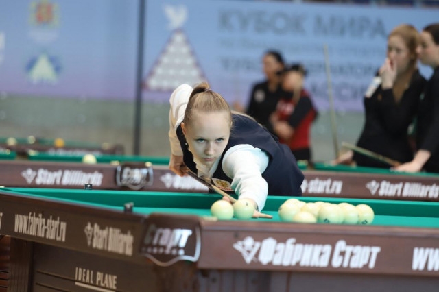 <i>Бильярдистка из Ставрополя завоевала серебро на Кубке мира в Суздале</i>