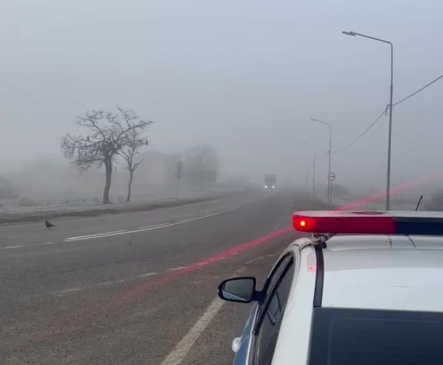 <i>ГИБДД предупредила о тумане на дорогах Ставрополья</i>