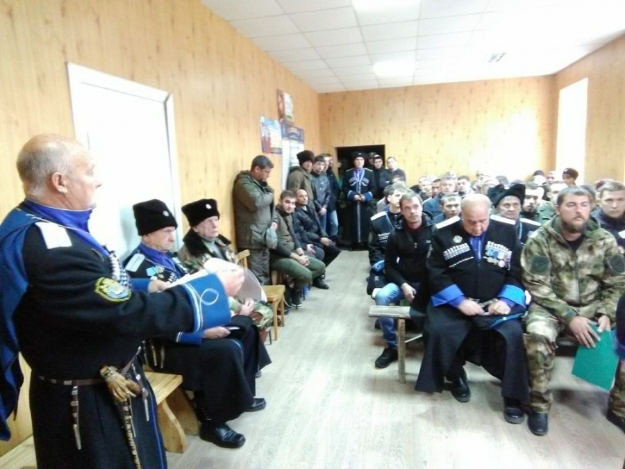 Отчетно-выборный казачий круг прошел в Железноводском городском казачьем обществе