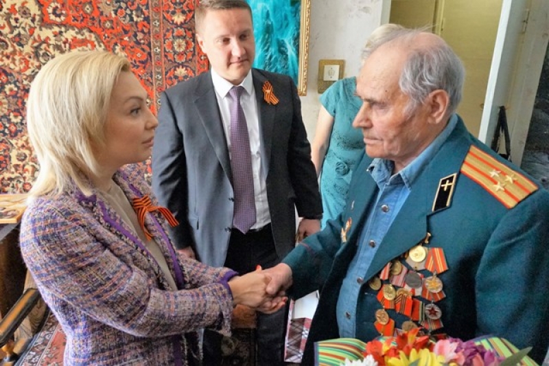 Депутат от Ставрополья поздравила ветеранов с грядущим праздником Победы