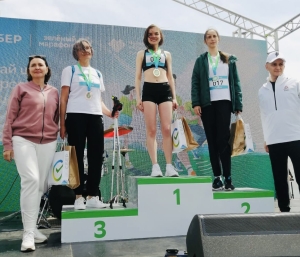 Преподаватель Ставропольского филиала РАНХиГС завоевала золото на «Зеленом марафоне»