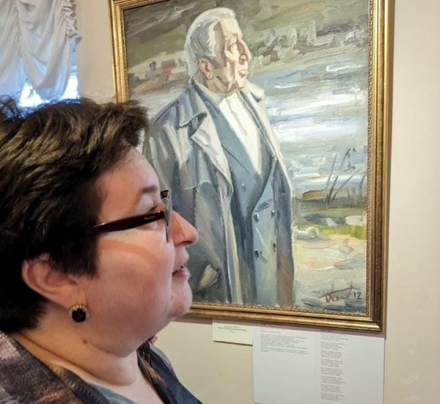 <i>Дочь Расула Гамзатова открыла в Кисловодске посвящённую отцу выставку &quot;Завещание&quot;</i>