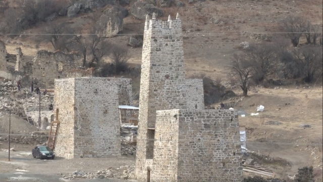 <i>Средневековые башни Ингушетии восстановят с помощью раствора древних мастеров</i>