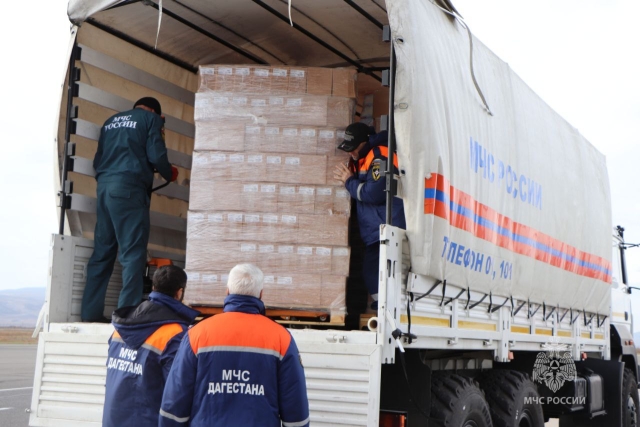 <i>Дагестан отправил в сектор Газа 30 тонн гуманитарной помощи</i>
