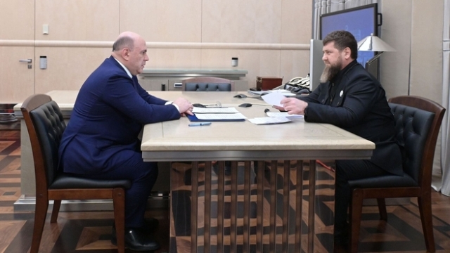 <i>Михаил Мишустин положительно оценил работу власти в Чечне</i>