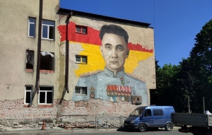 Во Владикавказе не смогут сохранить граффити с легендарным разведчиком
