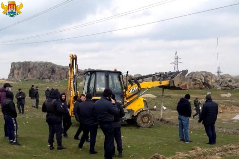 В Дагестане устраняют нарушения земельного законодательства в посёлке Ленинкент