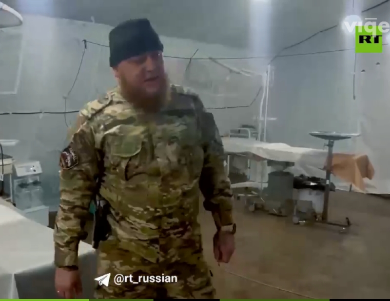 RT сняло большой репортаж о подземном госпитале спецназа «Ахмат» в зоне СВО