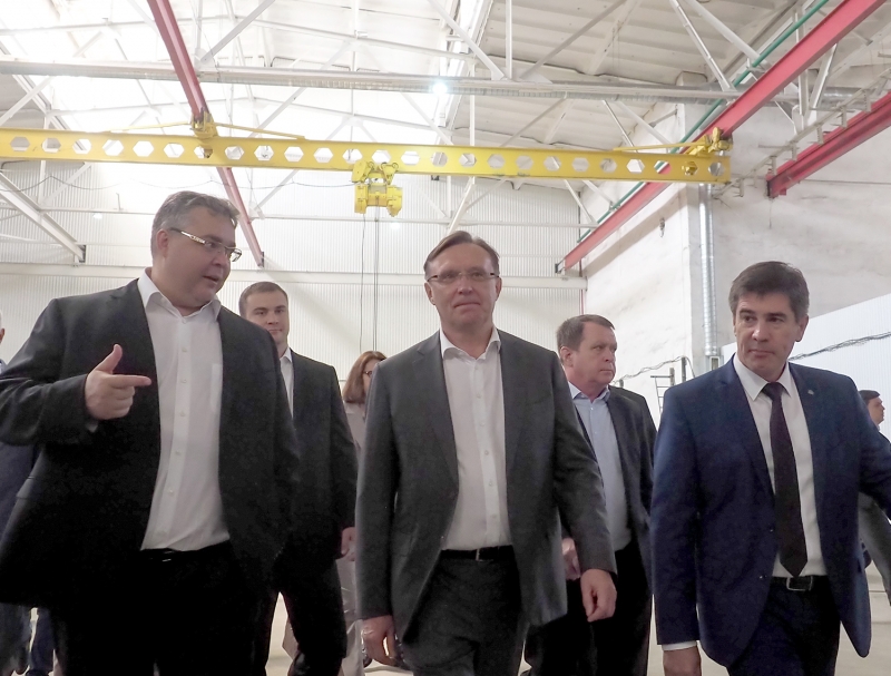 Гендиректор ПАО «КАМАЗ» дал высокую оценку ставропольскому индустриальному парку «Мастер»