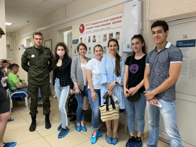 Молодежный этнический совет Ставрополья стал участником Недели донорства