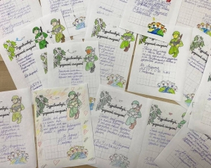 Школьники Ставрополя написали «Письмо солдату» для поддержки бойцов в зоне СВО