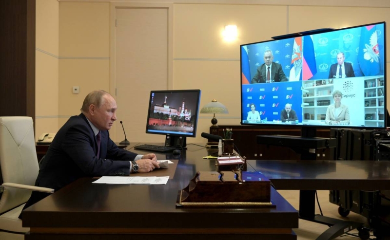 Владимир Путин поблагодарил лидеров списка "Единой России" за успех партии на выборах
