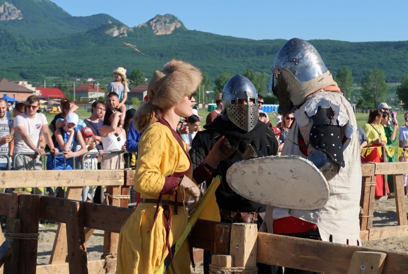 На Ставрополье реконструированный рыцарский турнир образца XV века получил награду