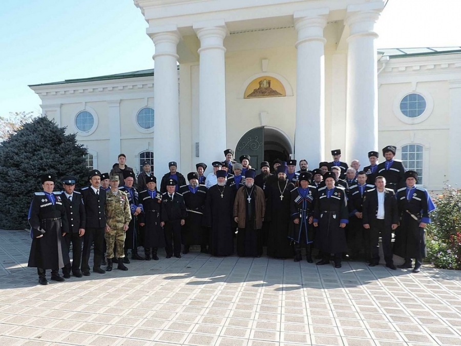 О взаимодействии казаков и православной церкви говорили на конференции в селе Новоселицком