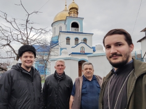 Ставропольские казаки посетили храмы Антрацитовского благочиния