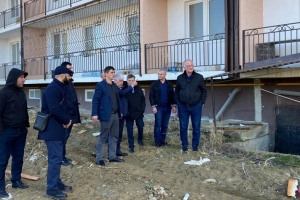 Премьер Дагестана Абдулпатах Амирханов проинспектировал строительство объектов социальной инфраструктуры