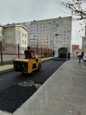 В Ставрополе отремонтировали подъездную дорогу к школе