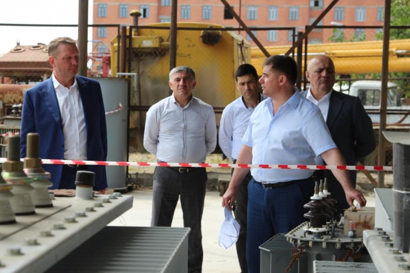 Главный инженер компании «Россети» проинспектировал ход выполнения ремонтной программы в Дагестане