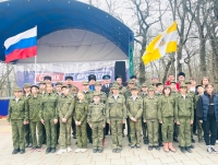 Ставропольские казаки приняли участие в митинге-концерте