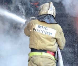 В Дагестане загорелась свалка