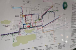 В Нальчике представили схемы для пользователей общественного транспорта