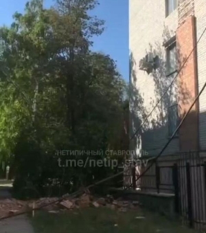 В мэрии Ставрополя рассказали, кто восстановит фасад многоэтажки на Доваторцев