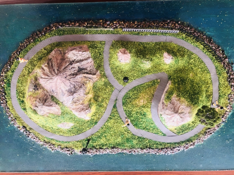 Проект инсталляции для острова в центре озера