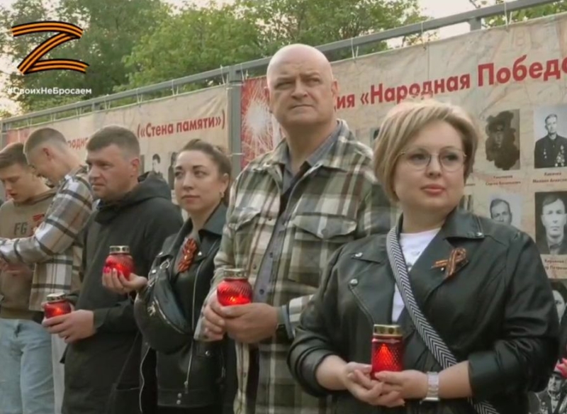 В Невинномысске в День Победы зажгли в память не вернувшихся с фронта горожан 4 090 свечей