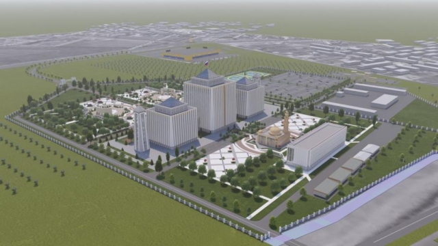 <i>В Грозном построят новые здания правительства в вайнахском стиле</i>